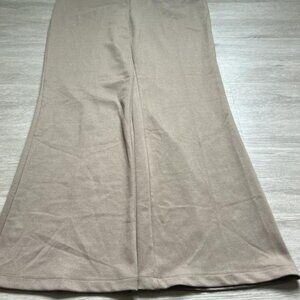 Baggy Wide Leg Tan Dress Pants H&M Leg Opening Vintage